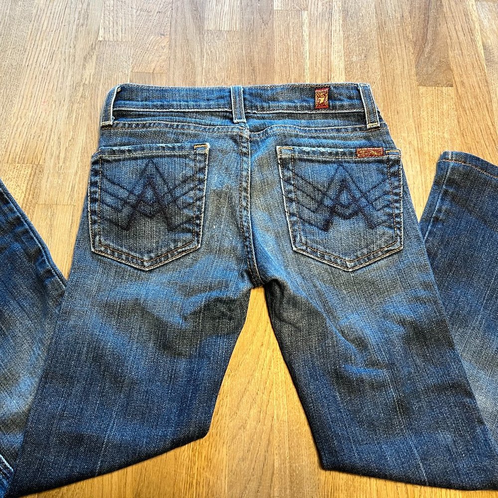 7 For All Mankind - Girl's A-Pocket Jeans - Size 7